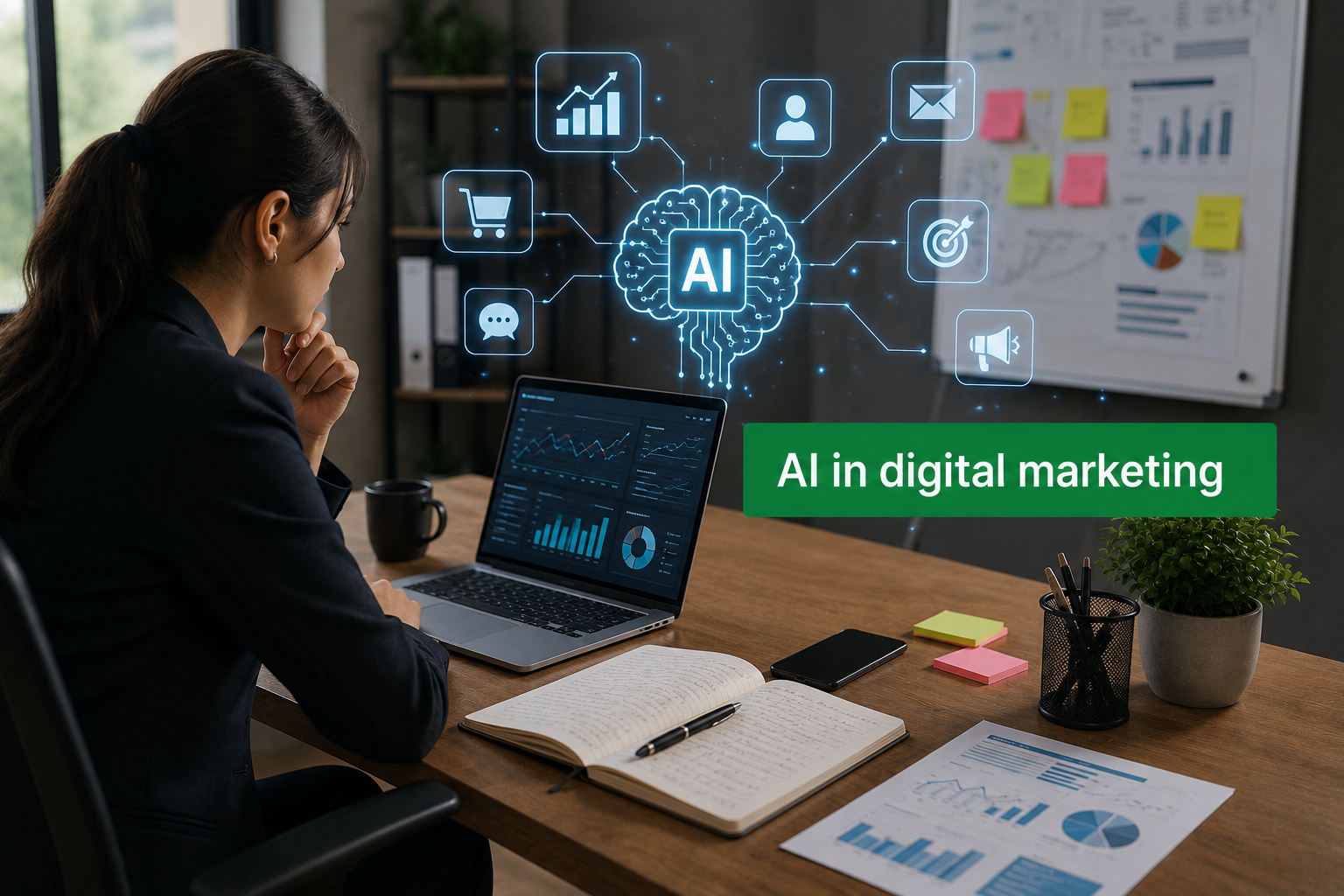 AI in digital marketing for smarter business growth